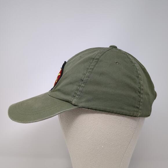 Sun Slideback Baseball Cap Green One Size Adjustable Embroidered 6 Panel Gap - Picture 3 of 9